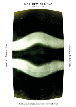 The Cave The Site The Boutique The Tower invitation poster 